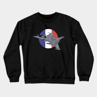 Rafale French Jet Fighter Crewneck Sweatshirt